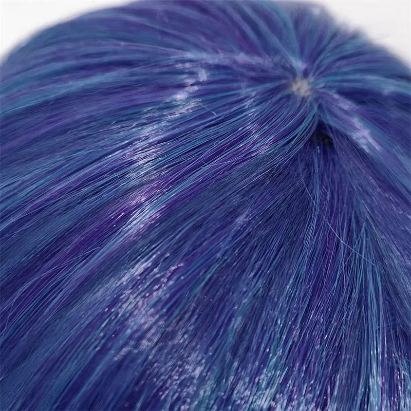 ROLECOS Neeko Cosplay Perücke, Kurz, Gerade, Synthetisch, Damen - Bild 4