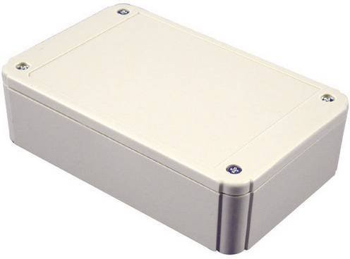 Hammond Electronics RL6225 Universal-Gehäuse aus ABS Kunststoff in Lichtgrau (RAL 7035), B/T/H: 12,5 x 8,0 x 5,0 cm - Bild 1