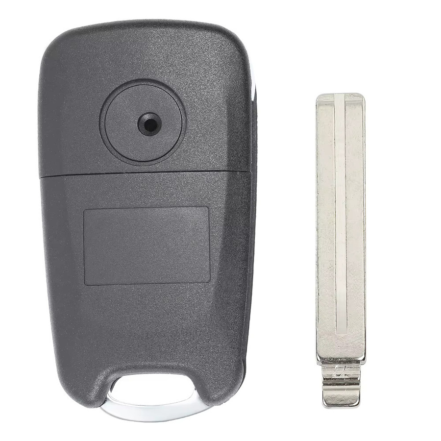 KEYECU Flip-Fernbedienungs-Schlüsselanhänger 95430-1Y300 in Schwarz, 3 Tasten, 433 MHz, ID46-Chip für Kia Picanto 2011 2012 2013 2014 - Bild 2