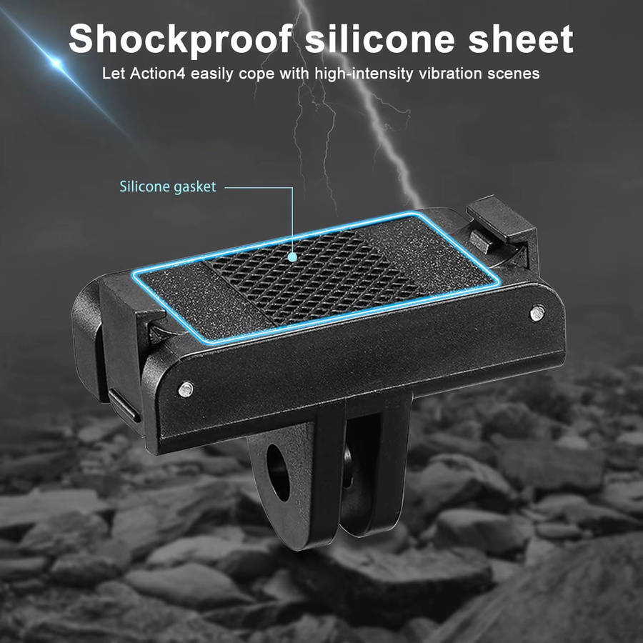 DJI Magnetischer Schnellwechseladapter für Osmo Action 5 Pro, Action 4 und Action 3 in Schwarz - Bild 6