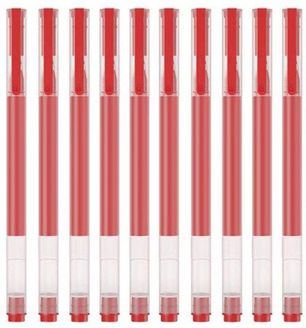 Xiaomi Kugelschreiber Set mit roter Gel-Tinte, 10 Stück, 0.5 mm - Bild 1