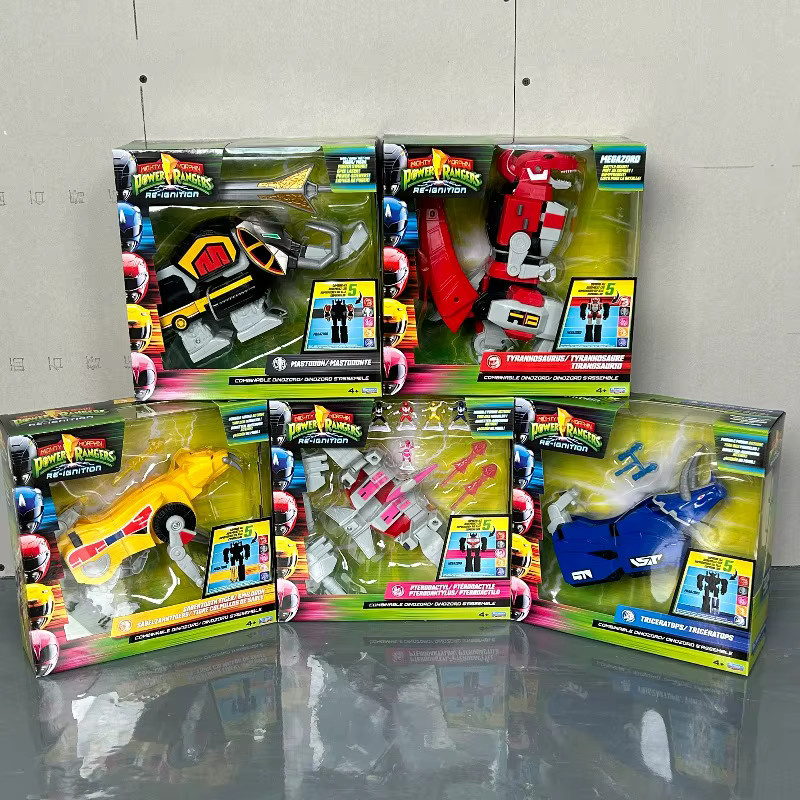 Playmates Power Rangers Re-Ignition Kombinierbare Dinozord Puppen, ab 4 Jahren - Bild 1