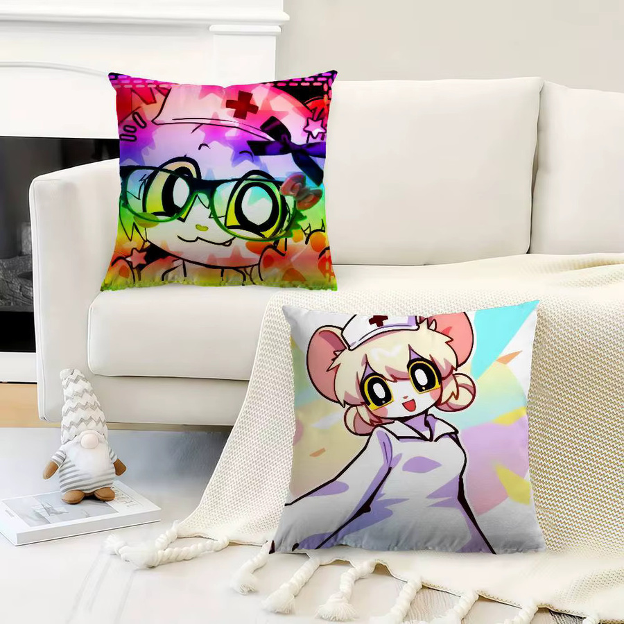 KAYOU Anime Terrible Mouse Lorna Kissenbezug aus Polyester, Mehrfarbig, B/H: 30 x 50 cm - Bild 4