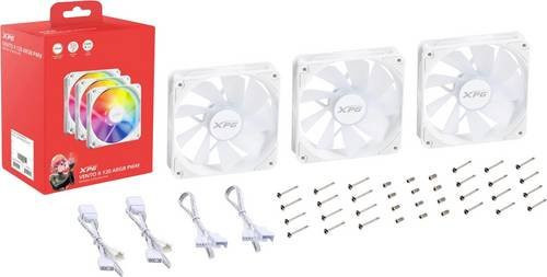 ADATA VENTO R 120 PC-Gehäuse-Lüfter in Weiß - Bild 1