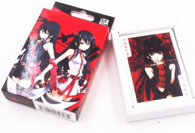 Binchi Outdoor Product Akame Ga Kill Poker, Brettspiel, 54 Stück, ab 14 Jahren - Bild 1