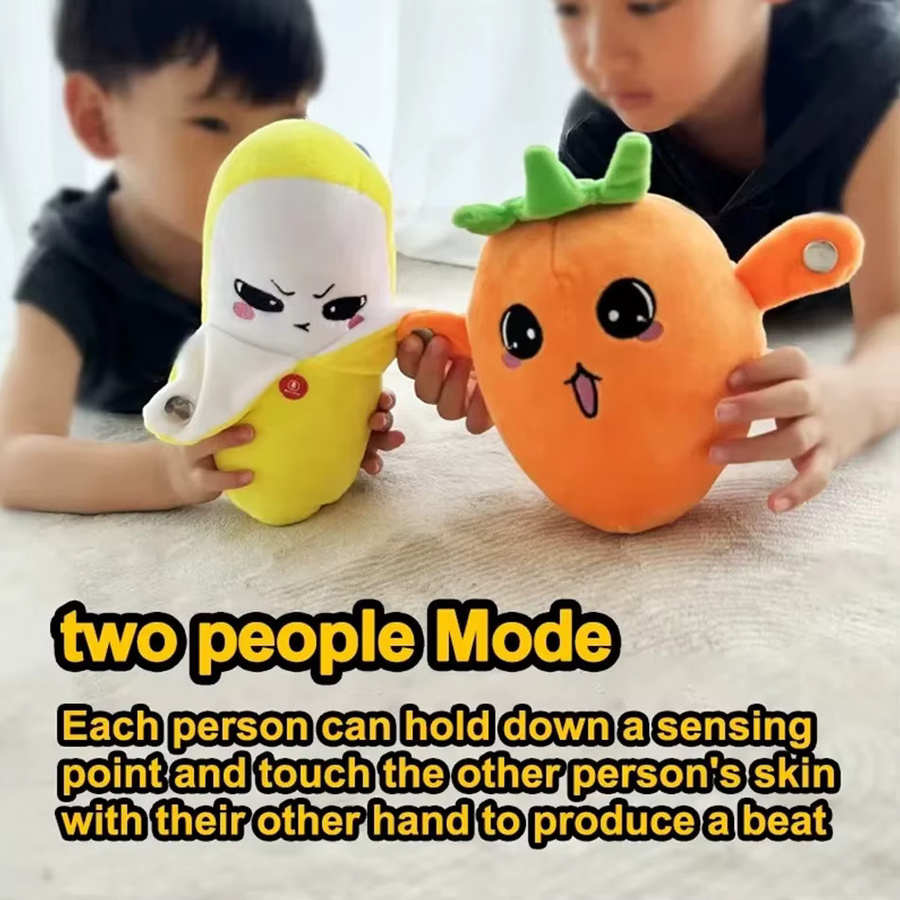 Bandai Interaktive Musik-Rhythmus-Plüschpuppe Banane, Lernspielzeug - Bild 2
