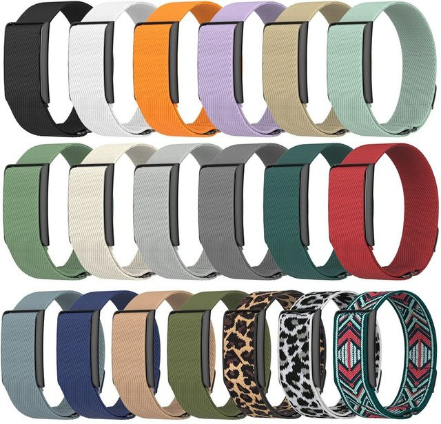 Amazfit Uhrenarmband Nylon, Schwarz, 22 mm, Unisex - Bild 1
