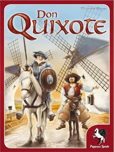 Pegasus Don Quixote Ritter Windmühlen - Bild 1