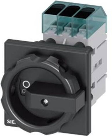 Siemens Lasttrennschalter 3polig Schwarz 40 A 690 V/AC 16 mm² 3LD33540TK51 - Bild 1
