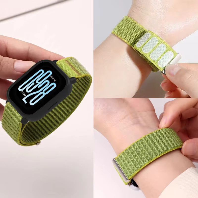 Xiaomi Uhrenarmband Nylon-Sportarmband mit TPU-Hülle, green - Bild 2
