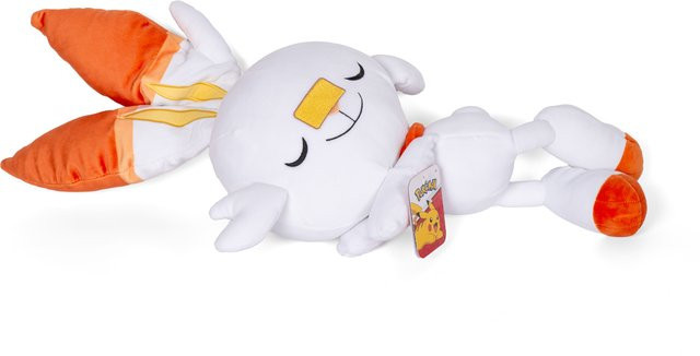 Pokémon Hopplo schlafend, Plüsch, 45cm, Kuscheltier - Bild 1