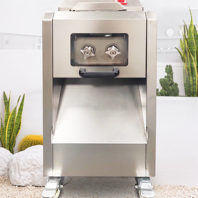 MYLEI Automatische Multi-Cut-Fleischmaschine aus Edelstahl in Silber - Bild 1
