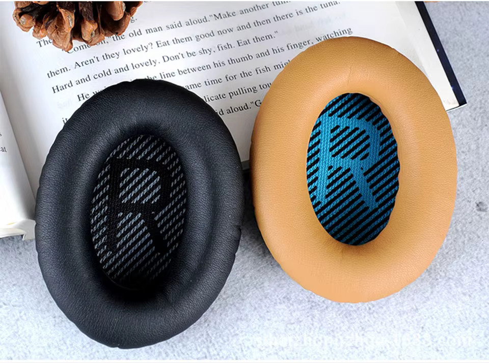 Bose Ersatz-Ohrpolster für QuietComfort QC 15, QC 25 und QC 35 Headsets in Gold oder Blau - Bild 4
