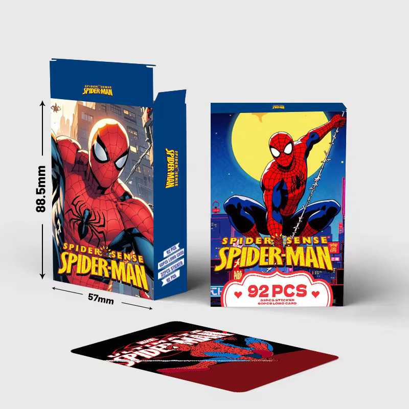 Hot Toys Marvel Spider-Man Lomo-Karten, Sammelkarten, 92 Stück/Box - Bild 4