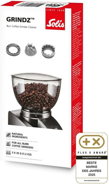 Solis GRINDZ Reinigungstabletten für Kaffeemühlen, 3 x 35 g, Weiß - Bild 1