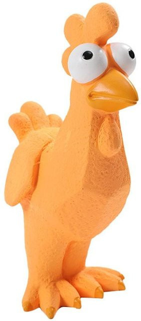 Habia Schreiendes Huhn, Quietschendes Hundespielzeug, Kausicher, Latex - Bild 1
