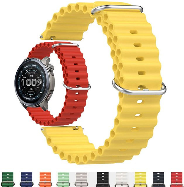 Hiyii Uhrenarmband Silikon, 22 mm, Amazfit Balance - Bild 1