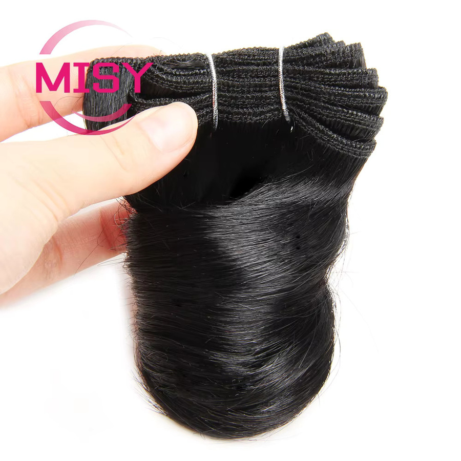 MISY Haar Extensions, Brasilianisches Lockiges Haar, 8 Zoll, 6 Teile - Bild 4