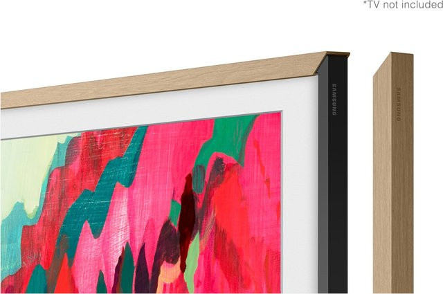 Samsung Austauschbarer Rahmen für The Frame Pro 75 Zoll (2025) und The Frame 75 Zoll (ab 2021) in Teak Braun - Bild 1