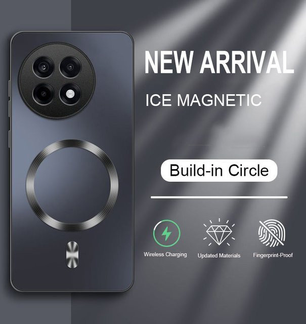 AG Handyhülle für OnePlus 15 15R 13 13S 13R 12 12R 11 11R Nord CE 3 4 Lite mit magnetischem drehbarem Ständer, Ringhalter und Linsenschutz in Lila - Bild 1