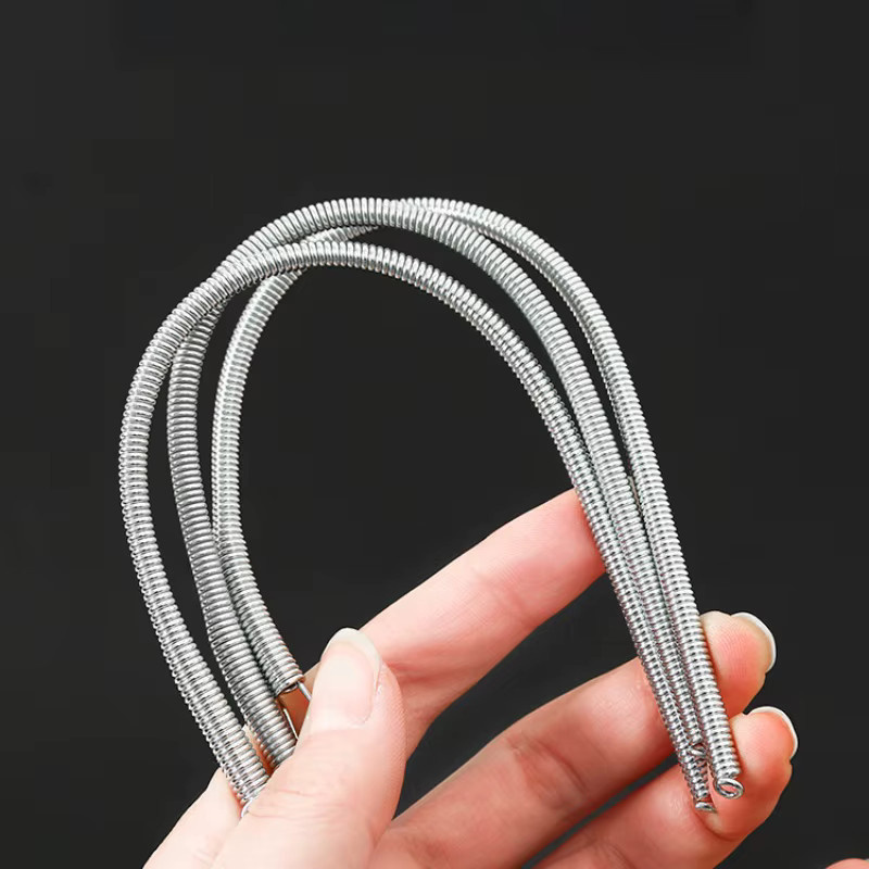 Silberner Kordelzug Einfädler Clip aus Metall für Hosen und Hoodies als DIY Nähen Zubehör - Bild 5