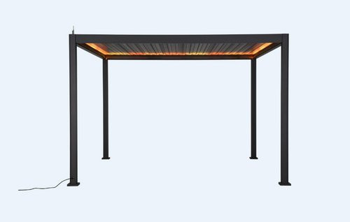 Mr. GARDENER Pergola Classic 111 Automatik aus Aluminium in Anthrazit-Grau, B/T/H: 300 x 400 x 250 cm - Bild 1