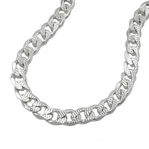 SIGO Armband Panzer flach, 925 Silber, Unisex - Bild 1