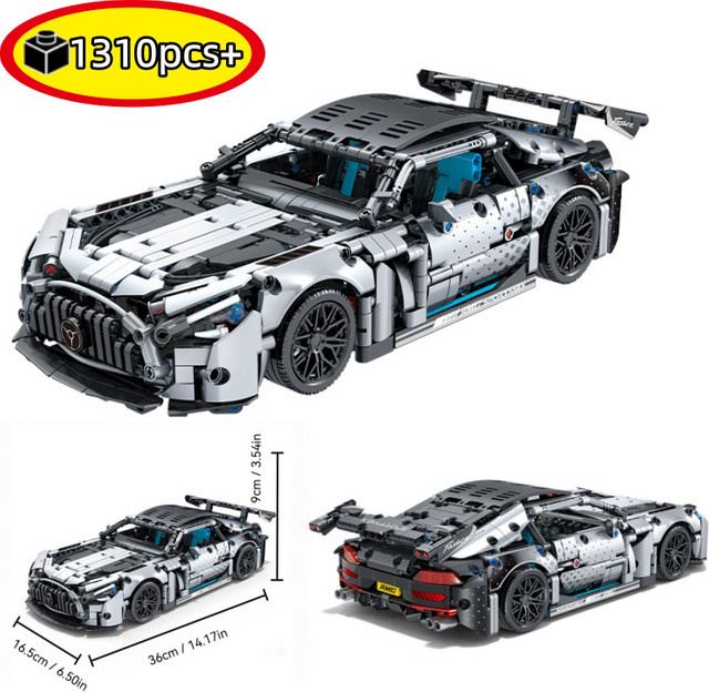 yaafun Technisches Sportfahrzeug, Rennwagen-Modell, 1160 Teile, 1:14 - Bild 1