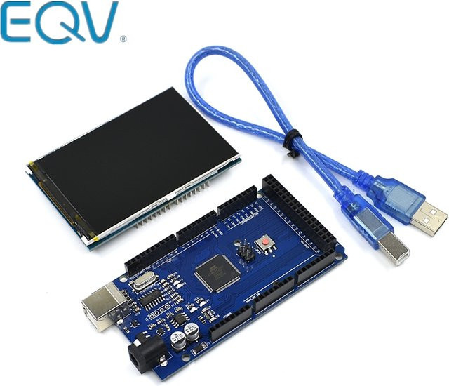 3,5 Zoll TFT LCD Modul Display in Blau für Arduino Mega 2560 R3 Board - Bild 1