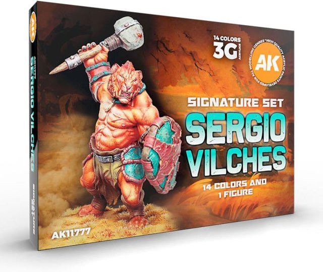 AK Interactive Signature Set Sergio Vilches Set, Fantasy, Bunt / Mehrfarbig - Bild 1