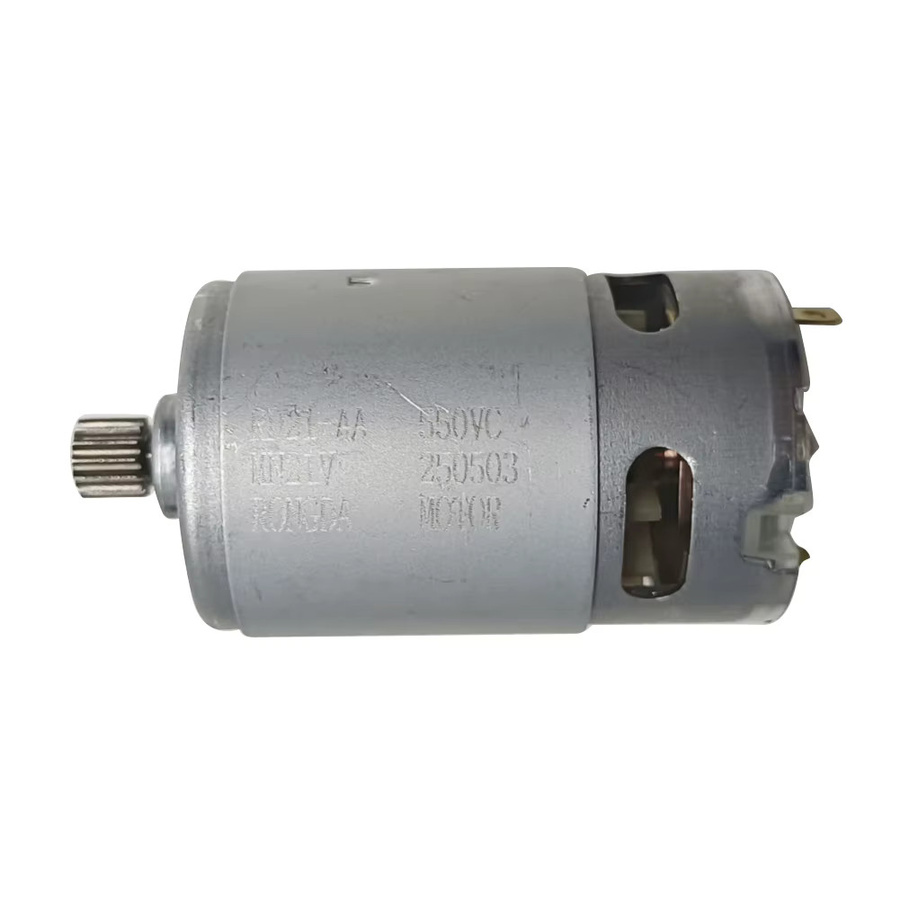 Alloet Mikromotor mit Bürstenmotor 21 V, 28000 U/min und 14 Zähnen, silberfarbenes Elektrowerkzeug-Zubehör für Mini-Sägenmotor, Getriebedurchmesser: 8,2 mm - Bild 6