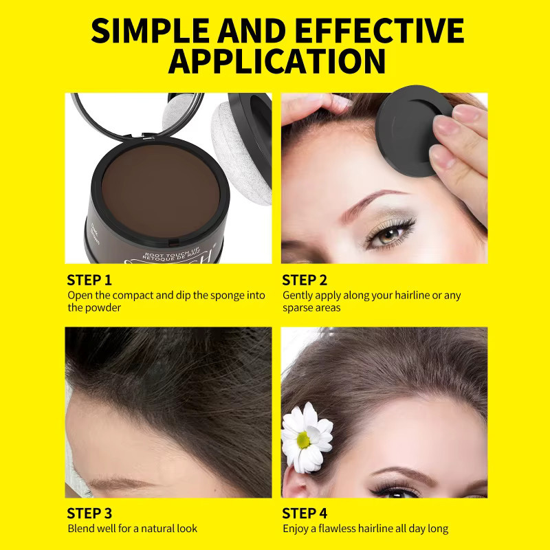 Sevich Hair Line Powder Contouring Shadow, Natural, Matt, Unisex - Bild 3