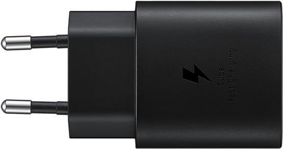 Samsung EP-TA800NBEG Netzteil und Spannungsumwandler mit USB-C, 25 W, Schwarz - Bild 1