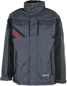 Planam Winterjacke Highline in Schiefer/Schwarz, Größe XXL - Bild 1