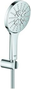 Grohe HdbGar Rainshower SmartActive 130 Handbrause mit 3 Strahlarten, Chrom, Rund - Bild 1