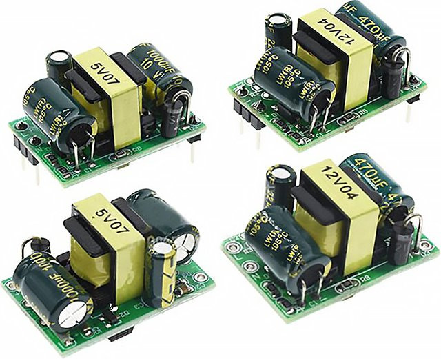 Si Tai&SH Isoliertes Schaltnetzteilmodul AC-DC Buck Step-Down-Modul für Arduino, 220V zu 5V (700mA) oder 12V (400mA) - Bild 1