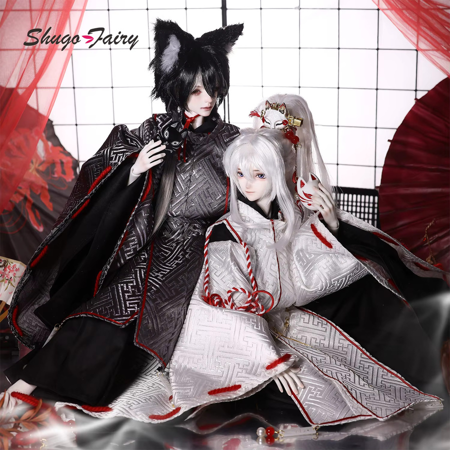 Shugafairy Bjd Doll 1/4 Suzuki A Fullset, Hallowed Inari Shrine, Männlicher japanischer Y2k-Stil, Fantasy, Set / Bundle - Bild 5