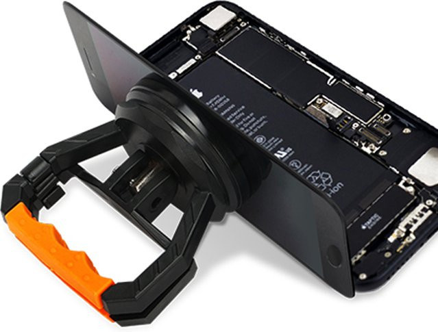 JAKEMY JM-SK05 Starker Saugnapf zur LCD-Bildschirm Demontage für iPhone iPad und Samsung Telefonreparatur, Schwarz - Bild 1