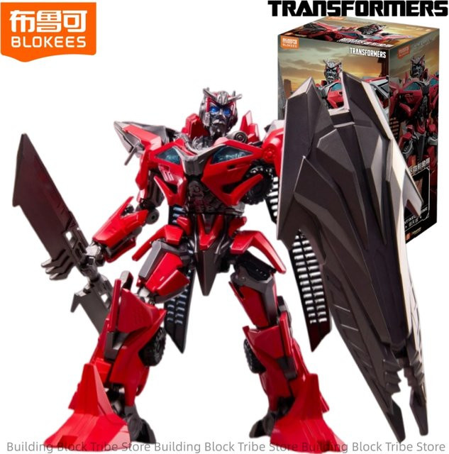 BLOKEES Transformers Blitzwing, Baustein-Figur, Bewegliches Modell - Bild 1