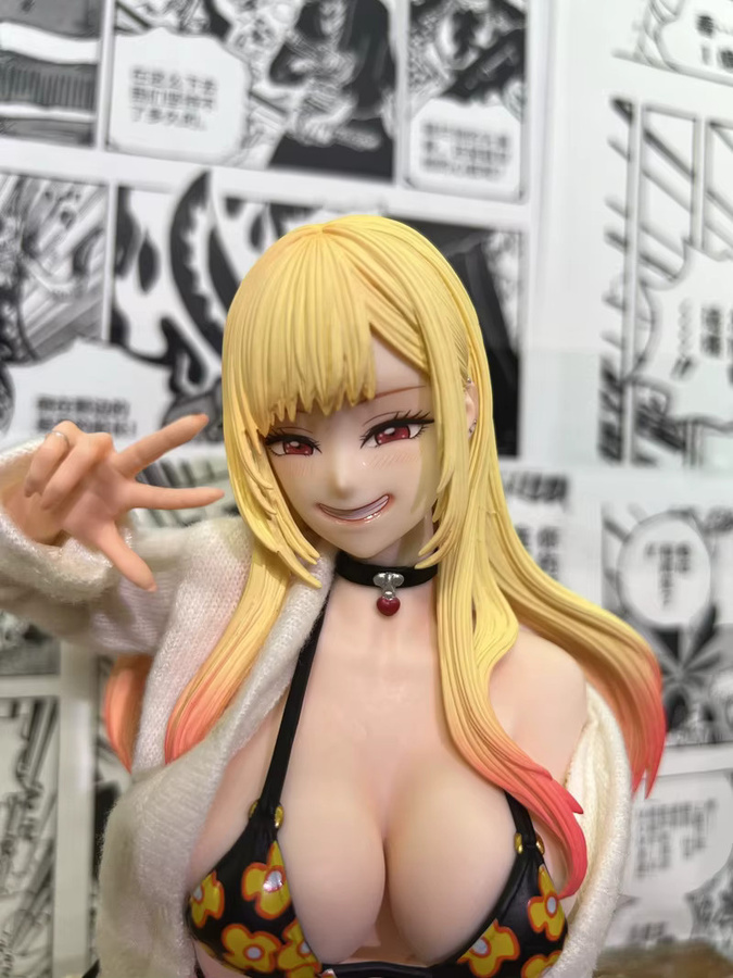Bandai My Dress Up Darling Marin Kitagawa Bikini-Version, Sammlerfigur, 18cm, ab 14 Jahren - Bild 6