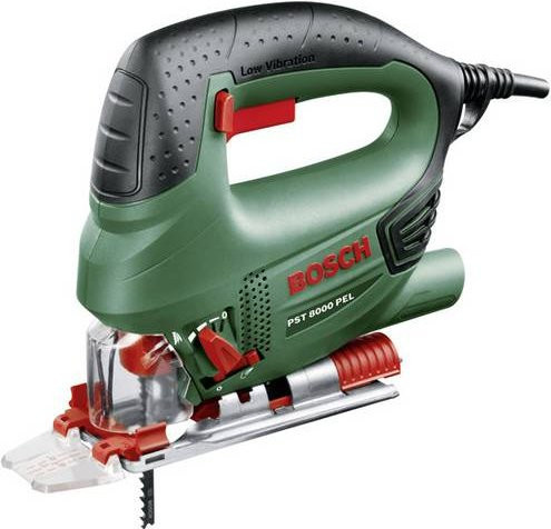 Bosch Home and Garden Pendelhubstichsäge PST 8000 PEL mit 530 W und 5 Sägeblättern - Bild 1