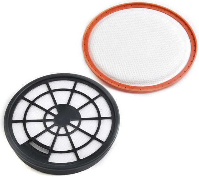 Dirt Devil Ersatzfilterset für Staubsauger DD2650-1, DD2651-0, DD2651-1, DD2720, 2620001, 2620002 zur Tierhaarreinigung, grau - Bild 1