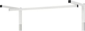 Rau Laufschiene Montageschiene EE in Weiß, B: 200 cm, T: 4 cm, H: 4 cm, RAL 7035 - Bild 1