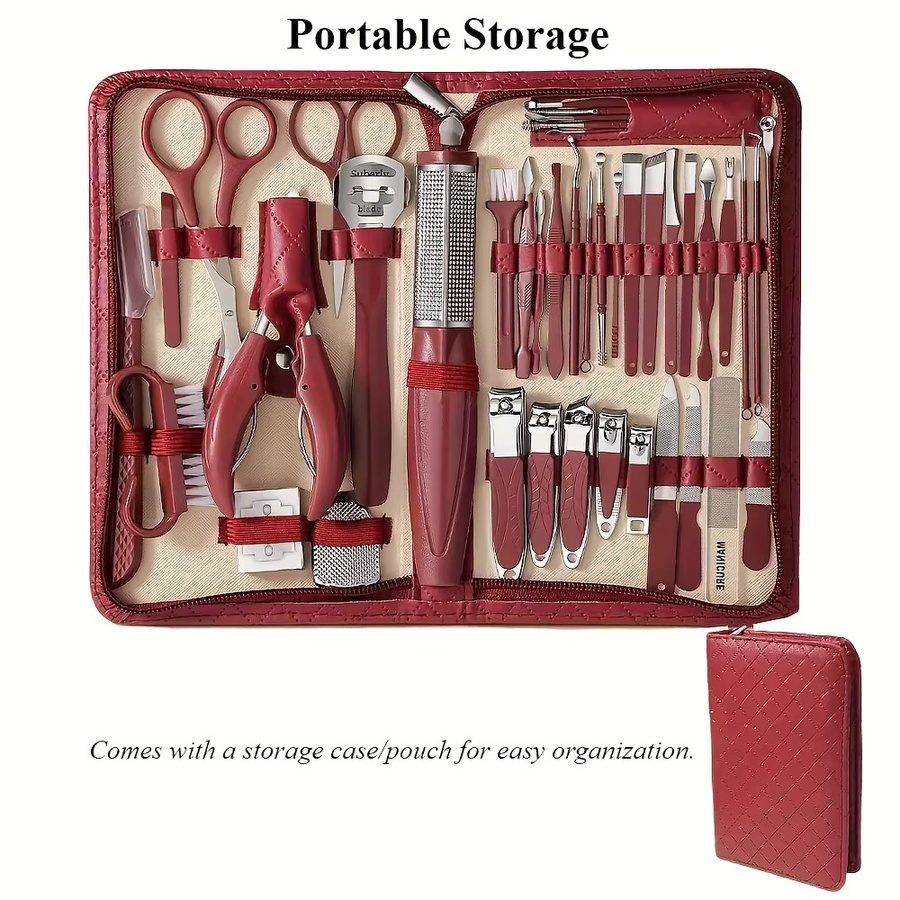 Ouriner Maniküre- und Pediküre-Set, 43-teilig, Unisex - Bild 4