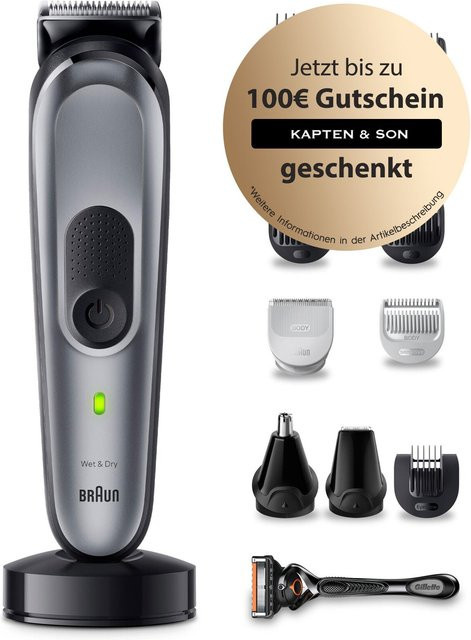 Braun Beard Trimmer BT7420, Grau, Herren - Bild 1