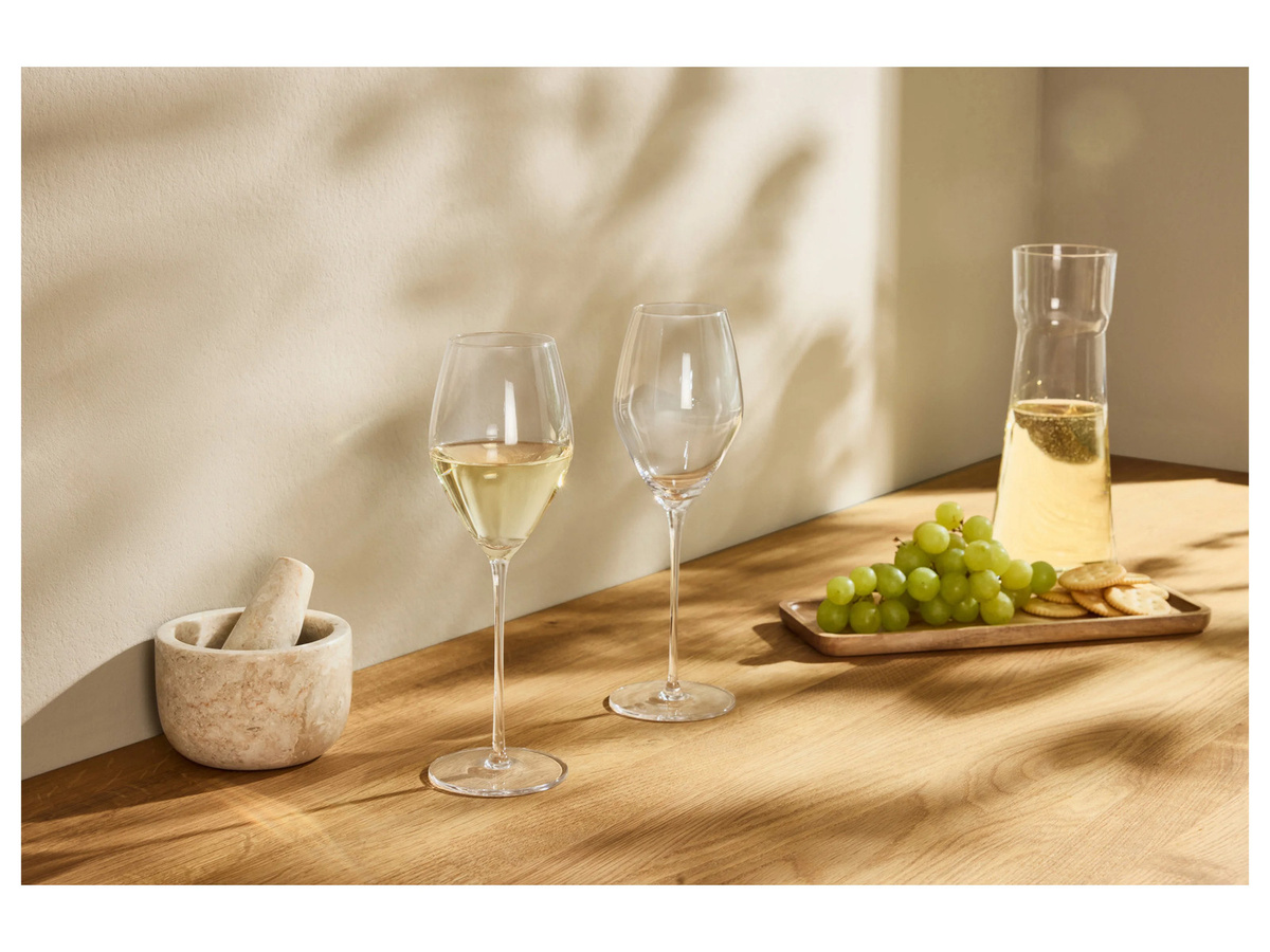 SILVERCREST Premium-Weißweinglas transparent - Bild 2