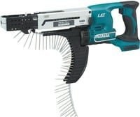 Makita Akku-Magazinschrauber DFR750Z 18V Solo-Version in Blau/Schwarz/Petrol - Bild 1