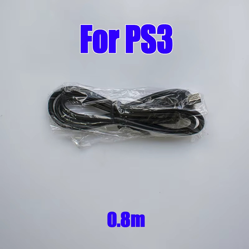 ChengHaoRan USB-Ladekabel für Playstation 3 Controller Zubehör, Schwarz - Bild 2