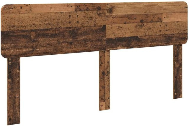 vidaXL Kopfteil aus Holzwerkstoff in Altholz-Optik, Farbe Braun, Breite: 180 cm - Bild 1