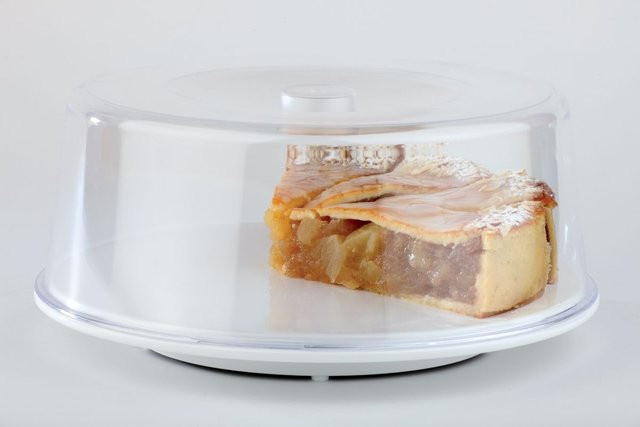 APS Frischhalte-Haube aus Polystyrol, rund, transparent, Durchmesser: 30 cm, Höhe: 10 cm - Bild 1